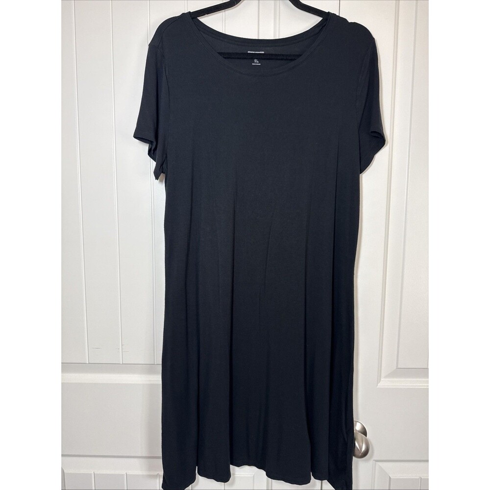 Amazon Blk Flare Dress L